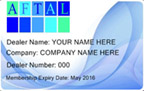 AFTAL Membership Cards